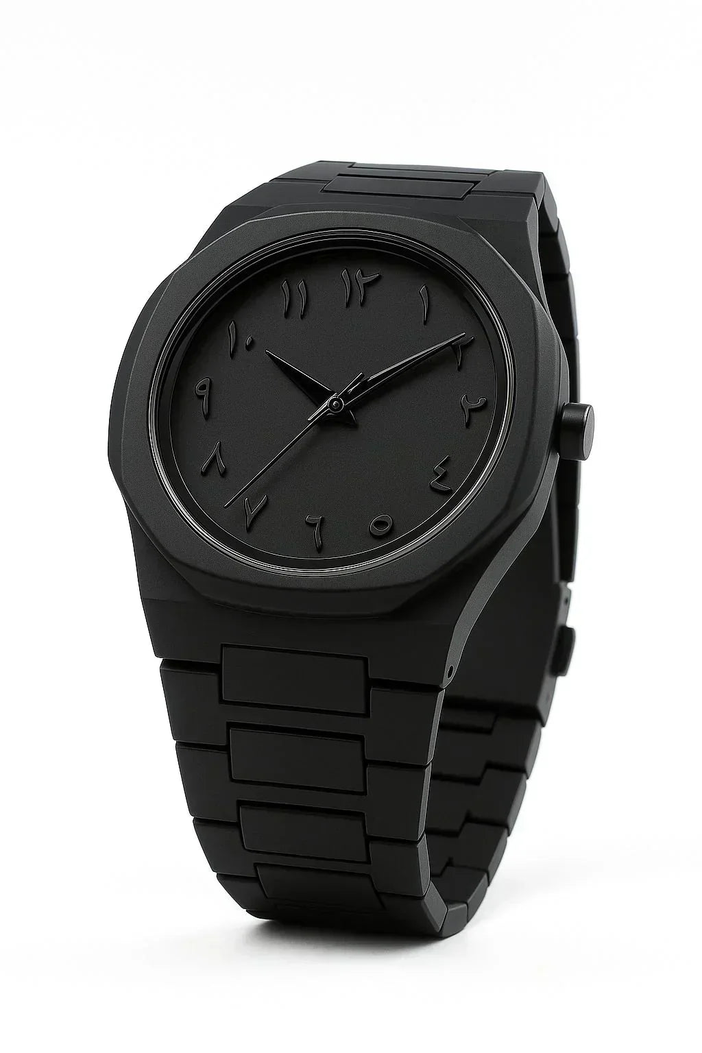 Black Arabic Aura – The Watch That Speaks Culture