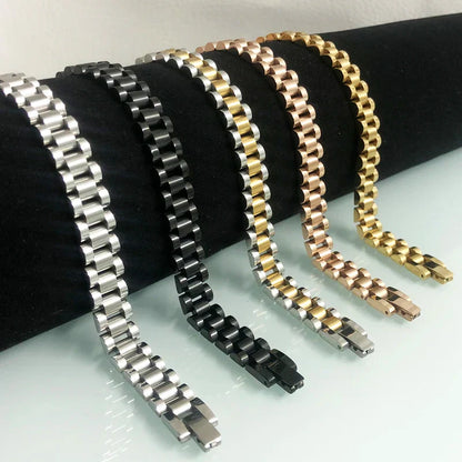 ✨ Royal Gold – 9ct Yellow Gold Rolex-Style Bracelet
