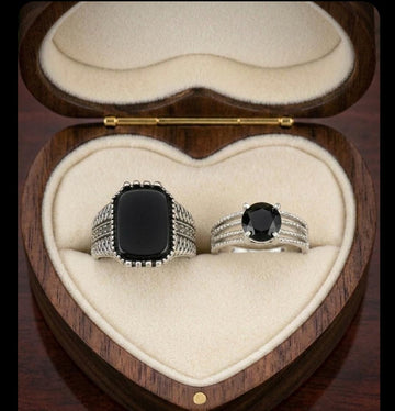 Eternal Love – Matching Couple Rings Set